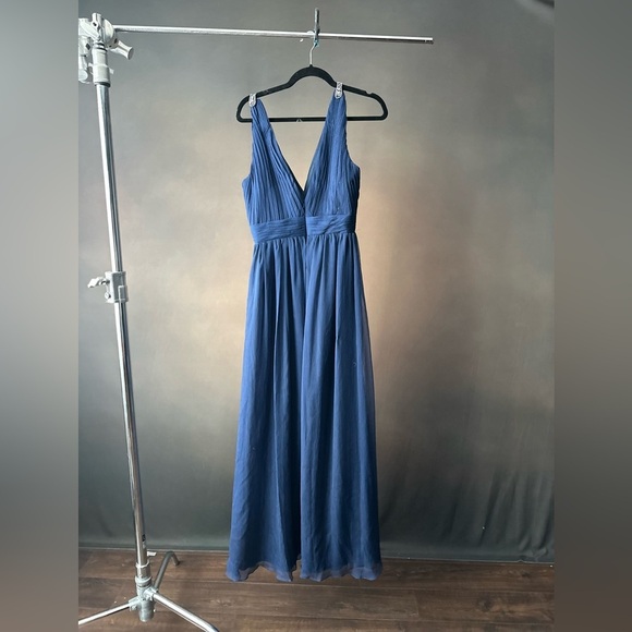 Bari Jay Dresses & Skirts - Navy Blue Bari Jay Wedding Dress #B14